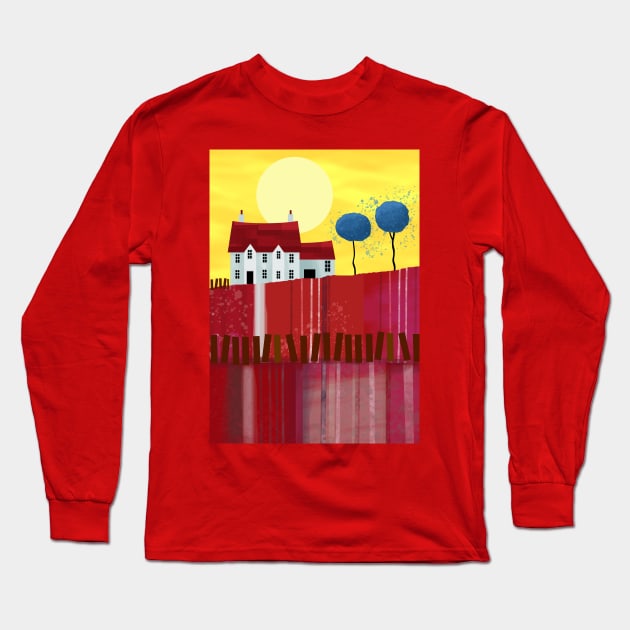 Strawberry Fields Forever Long Sleeve T-Shirt by Scratch